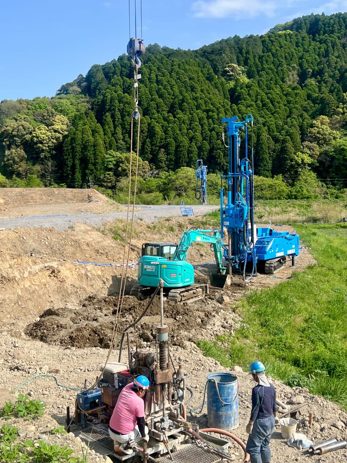 工場 新設に伴う造成開発・地盤改良